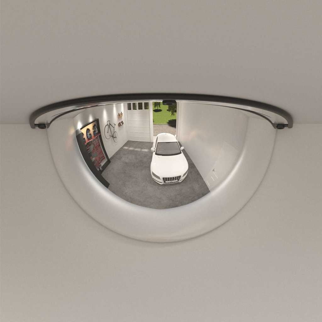 vidaXL Verkeersspiegel Halve Bol 2 stuks Ø 30 cm Acryl - 53% Korting