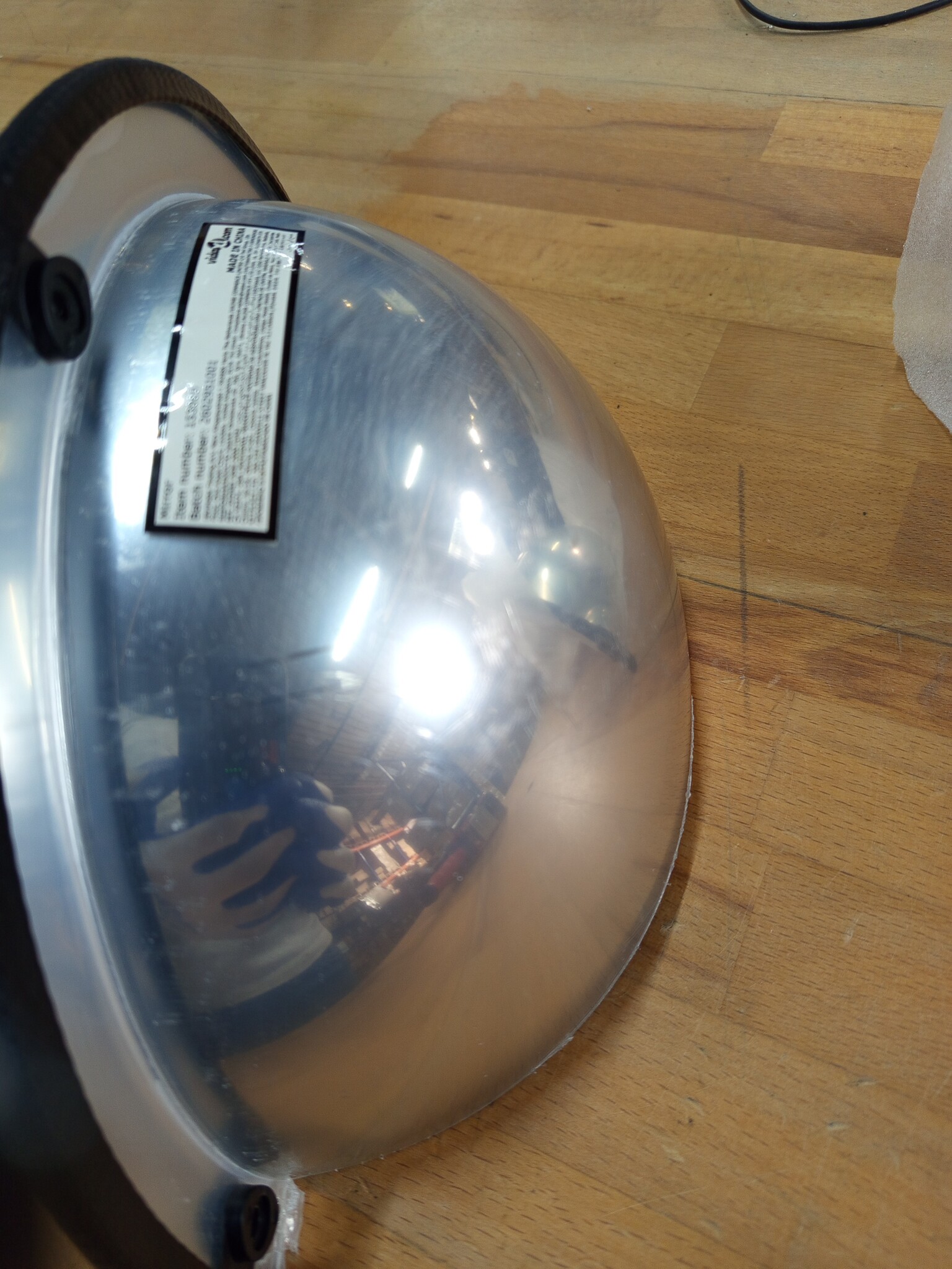 vidaXL Verkeersspiegel Halve Bol 2 stuks Ø 30 cm Acryl - 53% Korting