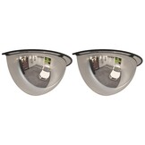 vidaXL Verkeersspiegel Halve Bol 2 stuks Ø 30 cm Acryl - 53% Korting