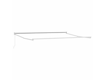 Markies Wit 5 x 3 m Metaal - 35% Korting