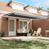 Markies Wit 5 x 3 m Metaal - 35% Korting