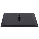 Regendouchekop Zwart 50x50 cm RVS - 53% Korting