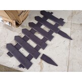 Gazonranden 25 stuks - 10m PP Antraciet - 56% Korting