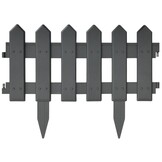Gazonranden 25 stuks - 10m PP Antraciet - 56% Korting