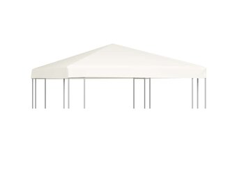 VidaXL Prieeldak Crèmewit 3x3m - 34% Korting