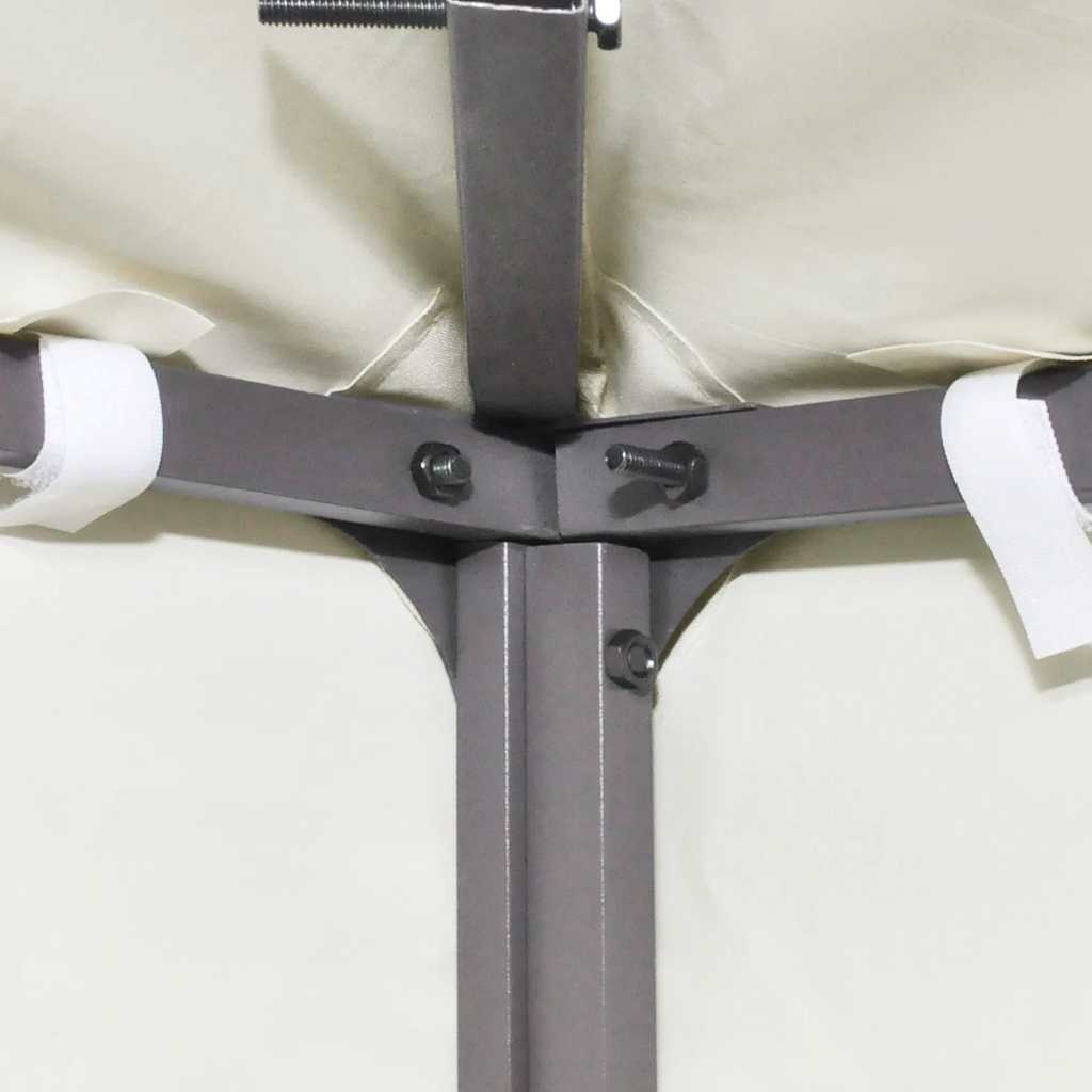 VidaXL Prieeldak Crèmewit 3x3m - 34% Korting