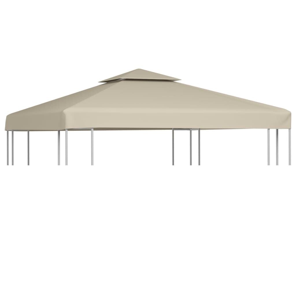 VidaXL Vervangend Tentdoek Prieel 3x3m Beige - 34% Korting
