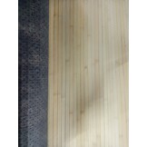 Bamboe vloerkleed 80x300 cm Naturel - 53% Korting