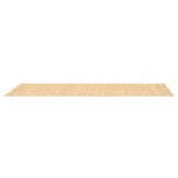 Bamboe vloerkleed 80x300 cm Naturel - 53% Korting