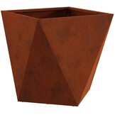 Plantenbak Roestig Staal 40x40x40 cm - 52% Korting