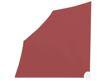 Opvouwbaar Balkonscherm 140x140 cm Terracotta - 33% Korting