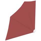 Opvouwbaar Balkonscherm 140x140 cm Terracotta - 33% Korting