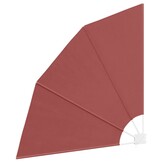Opvouwbaar Balkonscherm 140x140 cm Terracotta - 33% Korting