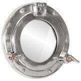 Patrijspoort Spiegel Zilver 23 cm - 33% Korting