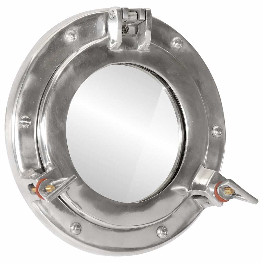 Patrijspoort Spiegel Zilver 23 cm - 33% Korting