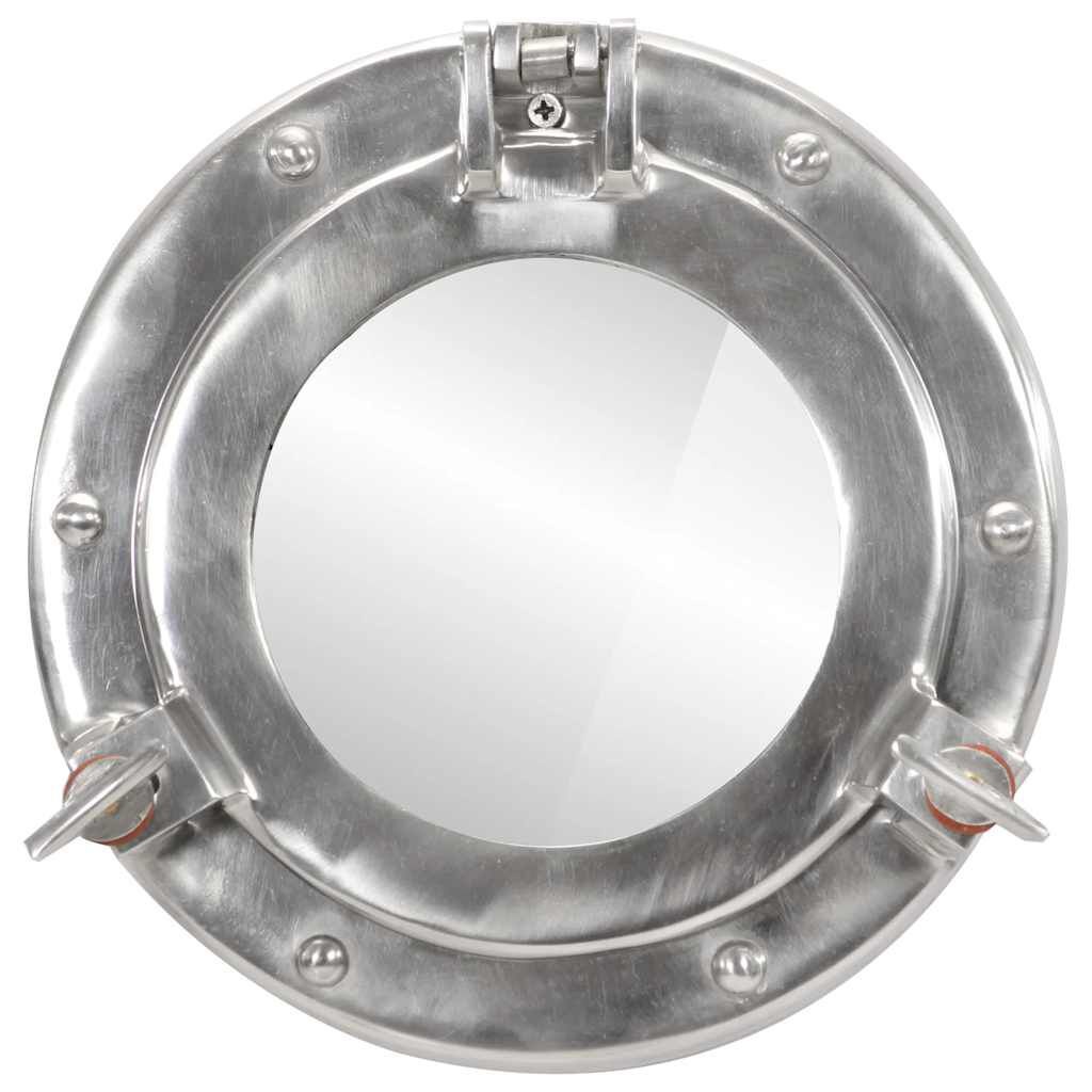 Patrijspoort Spiegel Zilver 23 cm - 33% Korting