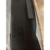 vidaXL Massief Eikenhout Vensterbanken Donkerbruin 2 stuks 100x20x2 cm - 53% Korting