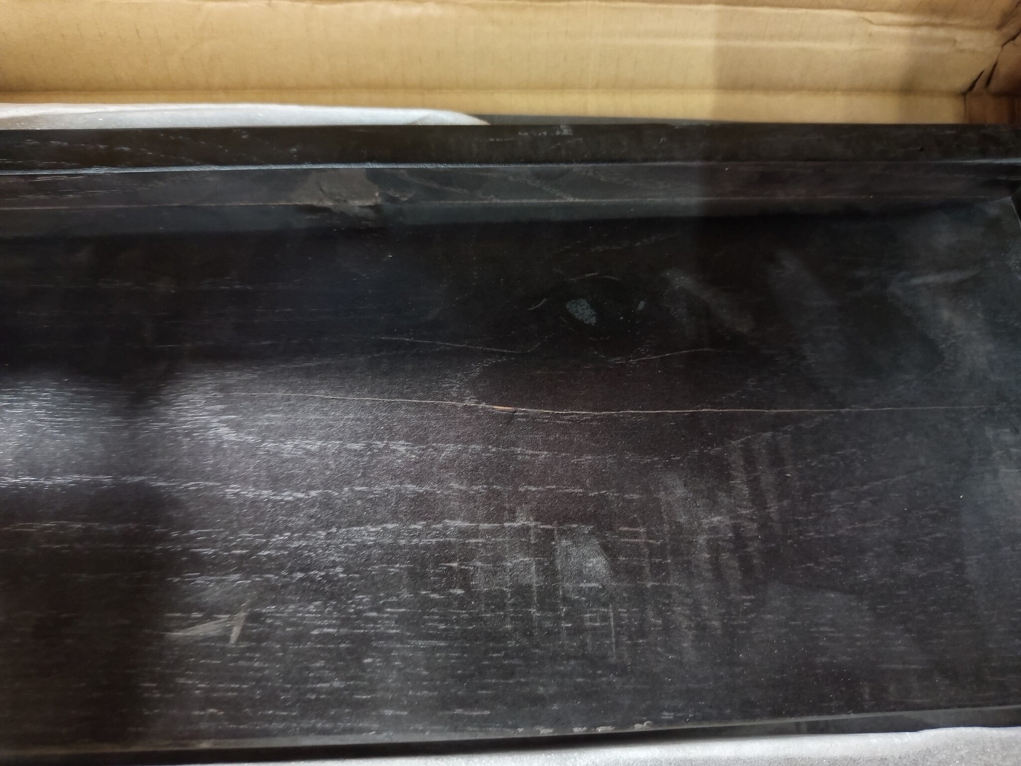 vidaXL Massief Eikenhout Vensterbanken Donkerbruin 2 stuks 100x20x2 cm - 53% Korting