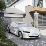 VidaXL Autohoes Half M Zilverkleurig - 31% Korting