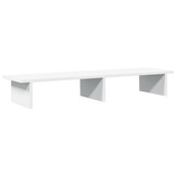 vidaXL Monitorstandaard Wit Bewerkt Hout (100x27x15 cm) - 51% Korting
