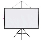vidaXL Projectiescherm met Statief 50 inch 16:9 - 33% Korting