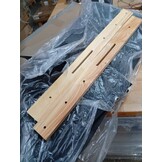 Hoofdbord Donkergrijs Stof 100x7x78/88 cm - 52% Korting!