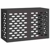 vidaXL Airconditioner Hoes Zwart 90x40x60 cm Staal - 34% Korting