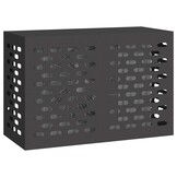 vidaXL Airconditioner Hoes Zwart 90x40x60 cm Staal - 34% Korting