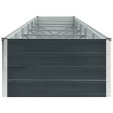 Verhoogde Plantenbak Staal Antraciet 480x80x45 cm (59% korting)
