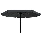 Tuinparasol Antraciet/Zwart 395x395 cm - 34% Korting!