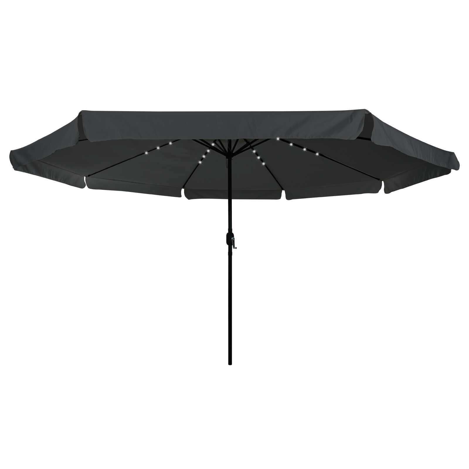 Tuinparasol Antraciet/Zwart 395x395 cm - 34% Korting!