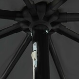 Tuinparasol Antraciet/Zwart 395x395 cm - 34% Korting!