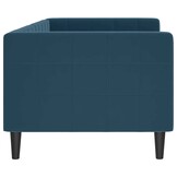 Blauwe Fluwelen Slaapbank 80x200 cm - 35% Korting