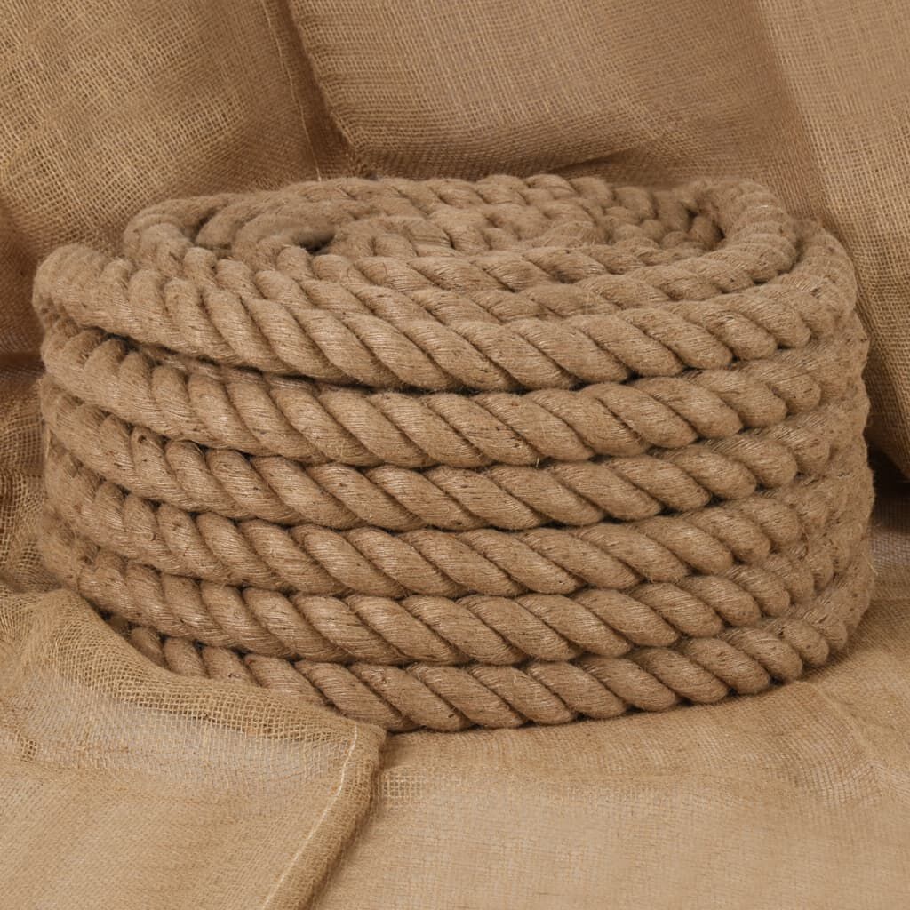 vidaXL Jute Touw 5m x 50mm - 33% Korting