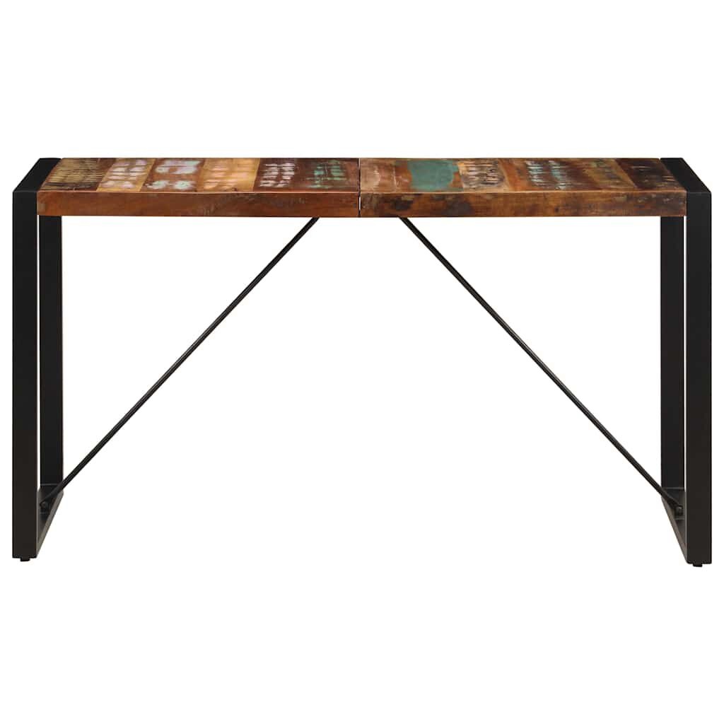 vidaXL Eettafel 140x70x75 cm Gerecycled Hout met 54% Korting