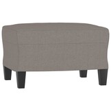 Voetenbank Taupe Stof 60x50x41 cm - 34% Korting