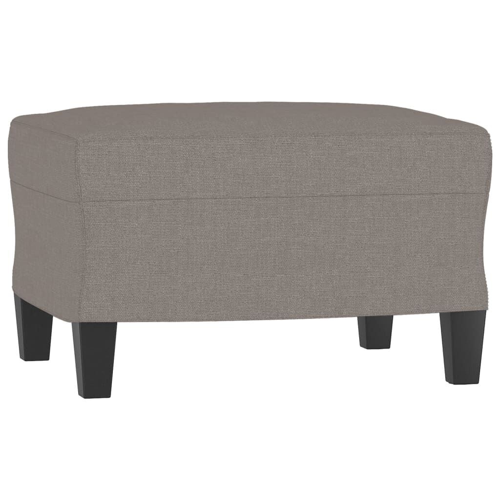 Voetenbank Taupe Stof 60x50x41 cm - 34% Korting