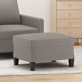 Voetenbank Taupe Stof 60x50x41 cm - 34% Korting