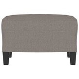Voetenbank Taupe Stof 60x50x41 cm - 34% Korting
