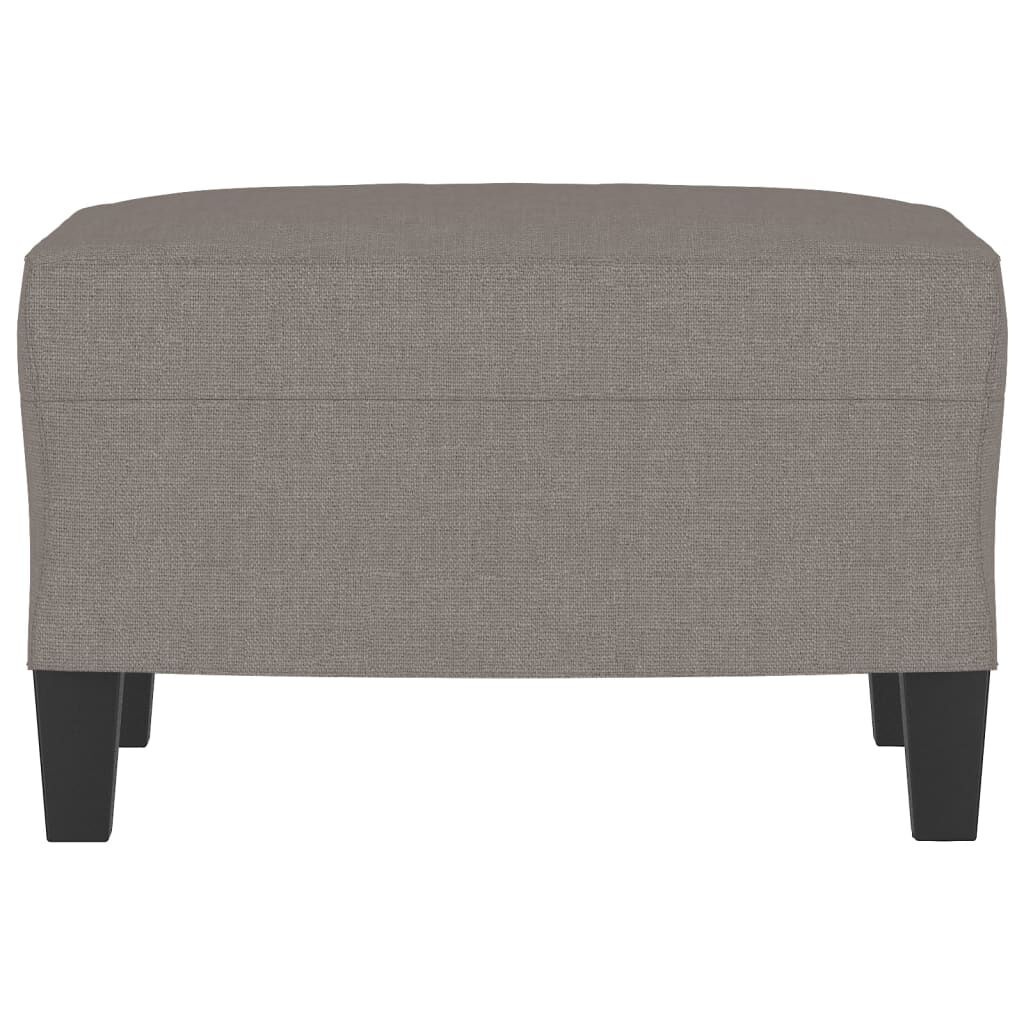 Voetenbank Taupe Stof 60x50x41 cm - 34% Korting