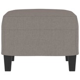 Voetenbank Taupe Stof 60x50x41 cm - 34% Korting