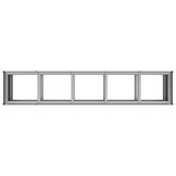Plantenbak 200x40x80 cm Gegalvaniseerd Staal - 54% Korting