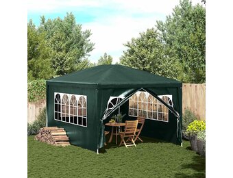 vidaXL Partytent 3x4 m Groen - 34% Korting