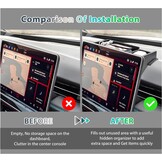 Opbergbox Middenconsole VW ID.7 ID7 2024-2026 | Achter 15 inch Scherm | ABS | -74%