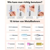 Professionele Nagelfrees 45.000 RPM Oranje | 33% Korting