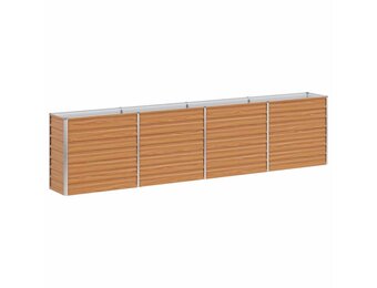 Plantenbak Verhoogd Licht Bruin 320x40x77 cm - 34% Korting