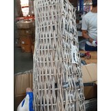 vidaXL Balkonbakken 2 stuks 60 cm Wicker met Voering - 50% Korting