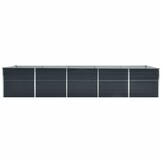 Plantenbak Verhoogd Staal Antraciet 400x80x45 cm - 59% Korting