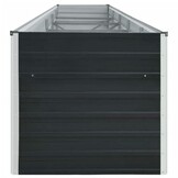 Plantenbak Verhoogd Staal Antraciet 400x80x45 cm - 59% Korting