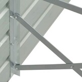 Plantenbak Verhoogd Staal Antraciet 400x80x45 cm - 59% Korting